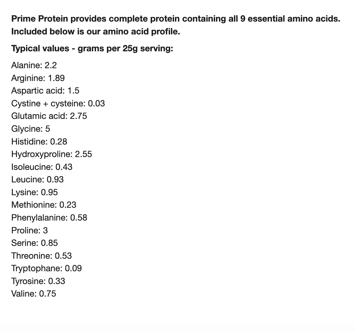 Prime Protein 2